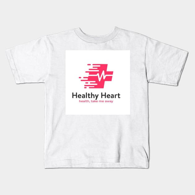 Health Heart Kids T-Shirt by joshsmith